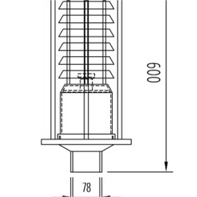Candle Light Post Top
