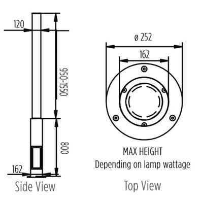 Candle Bollard Candle Bollard