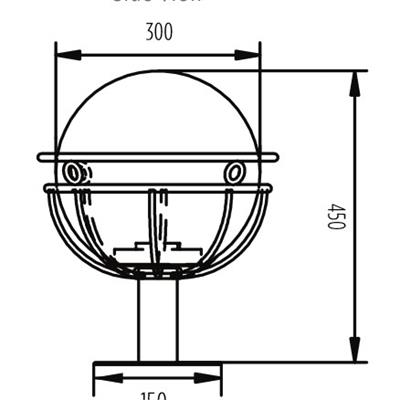Decore Basket on Stand